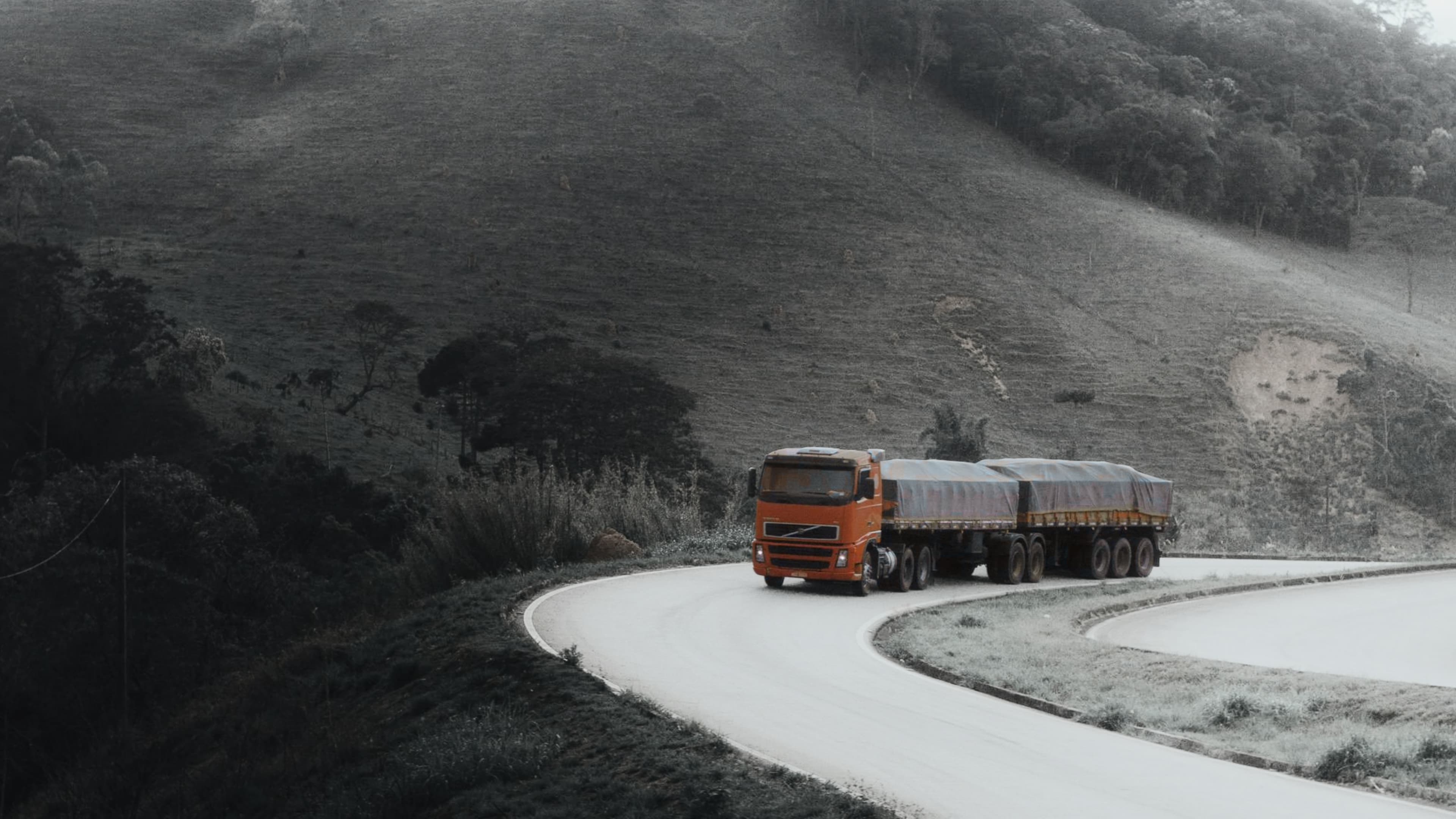 Truck in Road