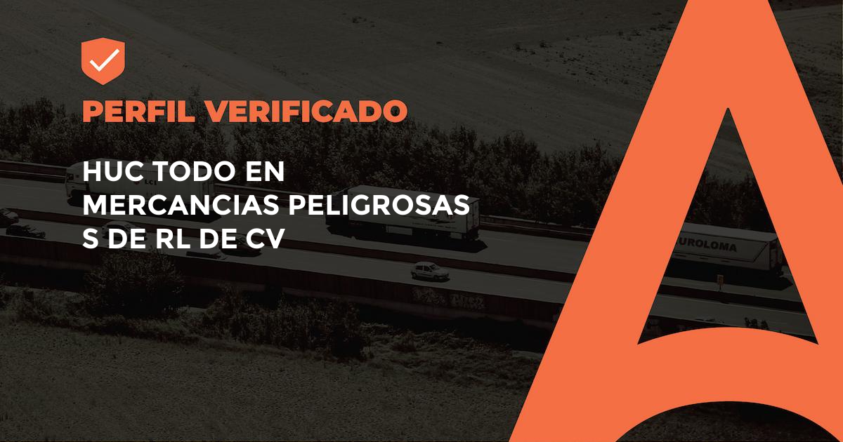 HUC TODO EN MERCANCIAS PELIGROSAS S DE RL DE CV - Transportista ...